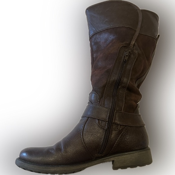 BARETRAPS | Subdue Brown Leather Riding Boots - Picture 7 of 14